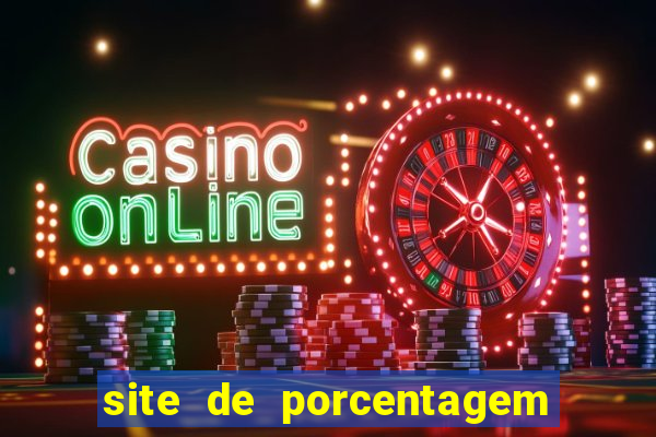 site de porcentagem slots pg